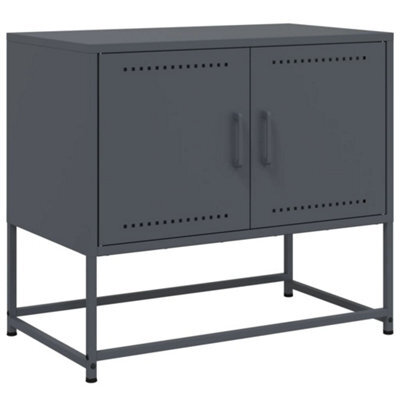 Berkfield Industrial Tv Cabinet Anthracite 68.5X39X60.5 Cm Steel - image 1