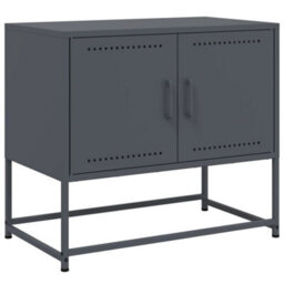 Berkfield Industrial Tv Cabinet Anthracite 68.5X39X60.5 Cm Steel