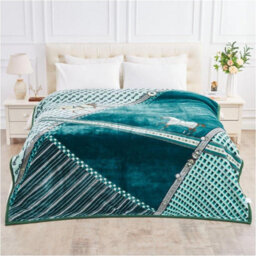 Gc Gaveno Cavailia Sherpa Fluffy Blanket Bed Warm & Cozy Majestic Horse Bed Blanket 5Kg Thermal Warm Heavy Weight Blanket 200X240 - thumbnail 1