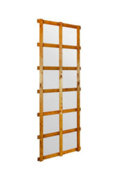 Mirroroutlet The Trellis Garden Large Wooden Wall Fence Or Leaner Mirror 180Cm X 64Cm - thumbnail 3