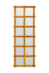 Mirroroutlet The Trellis Garden Large Wooden Wall Fence Or Leaner Mirror 180Cm X 64Cm - thumbnail 2