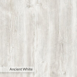 Decortie Modern Heaton Console 1-Drawer Storage Sideboard Elegant Metal Legs 110(W)Cm Ancient White - thumbnail 6