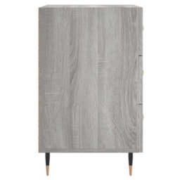 Berkfield Bedside Cabinet Grey Sonoma 40X40X66 Cm Engineered Wood - thumbnail 6