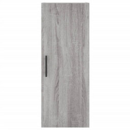 Berkfield Highboard Grey Sonoma 34.5X34X180 Cm Engineered Wood - thumbnail 8