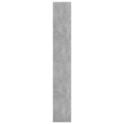 Berkfield Book Cabinet/room Divider Concrete Grey 80X30X198 Cm Engineered Wood - thumbnail 6