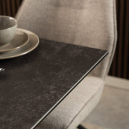 Furniture To Go Heaven Dining Table With Ceramic Black (L) 135Cm Seats Up To 4 - thumbnail 7