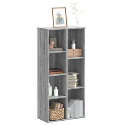Berkfield Bookcase Grey Sonoma 50X25X105 Cm Engineered Wood - image 1