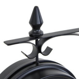 Oypla Double Sided Paddington Station Outdoor Garden Wall Clock - thumbnail 5