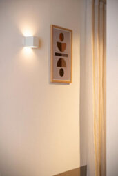 Lucide Vertigo Led Outdoor Up & Down Wall Light With Pir & Dusk To Dawn Sensor White - thumbnail 4