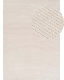 The Rugs Carmel Cream Striped Area Rug And Runner Non Shedding, Stain Resistant, Soft - thumbnail 2