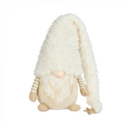 Marco Paul 28Cm Christmas Gonk Decoration - Ivory - thumbnail 3