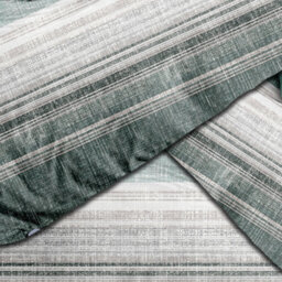 Neel Blue Double Printed Duvet Cover & 2 Matching Pillow Cases - Green - thumbnail 4