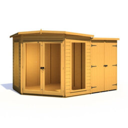 Shire Barclay 7 X 11 Feet With Side Shed - L119 X W205 X H190.3 Cm - thumbnail 4