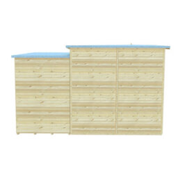 Shire Barclay 7 X 11 Feet With Side Shed - L119 X W205 X H190.3 Cm - thumbnail 7