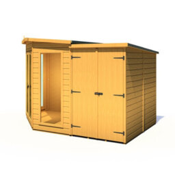Shire Barclay 7 X 11 Feet With Side Shed - L119 X W205 X H190.3 Cm - thumbnail 3