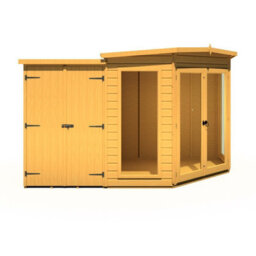 Shire Barclay 7 X 11 Feet With Side Shed - L119 X W205 X H190.3 Cm - thumbnail 2