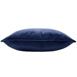 Paoletti Hortus Bee Embroidered Velvet Piped Cushion Cover - thumbnail 3