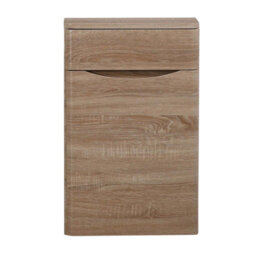 Plum&clay Eden Light Oak Back To Wall Toilet Wc Unit Bathroom Furniture