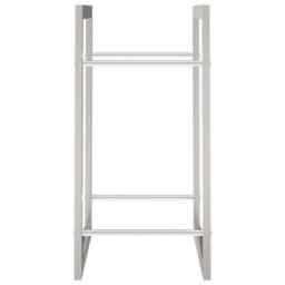 Walplus Firewood Rack 80X28X86 Cm Stainless Steel - thumbnail 5