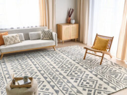 Beliani Rug Aspani Off-White 300 X 400 Cm - thumbnail 2