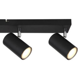 Luminosa Lighting Luminosa Robby Ceiling Spotlight Bar Matt Black 4X Gu10 - thumbnail 5