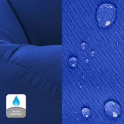 Beautiful Beanbags Kids Highback Beanbag Indoor Or Outdoor Bean Bag For Children Ready Filled - Blue - thumbnail 3