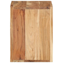 Berkfield Stool 40X30X40 Cm Solid Wood Acacia - thumbnail 3