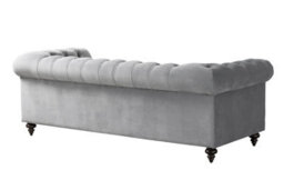 Fmd Furniture Monty Three Seat Sofa - Dove Grey - thumbnail 4