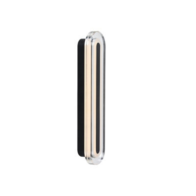 Nordlux Cavara Indoor Wall Light Black Plastic Intergrated Led 35,000Hrs - Mains Powered, Ip44 - image 1