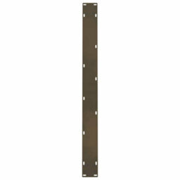 Berkfield Dining Table Legs Natural Steel 2 Pcs 90X(72-73) Cm Steel - thumbnail 7