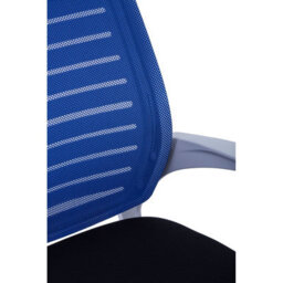Orsina Ergonomic Blue Home Office Chair, Comfortable Design Work From Home Office Chair, Movable Ergonomic Chair - thumbnail 7