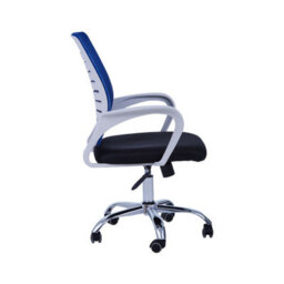 Orsina Ergonomic Blue Home Office Chair, Comfortable Design Work From Home Office Chair, Movable Ergonomic Chair - thumbnail 3