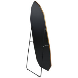 Beliani Standing Mirror Tartas 165 Cm Metal Gold - thumbnail 5