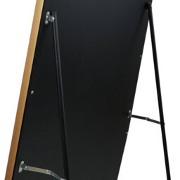 Beliani Standing Mirror Tartas 165 Cm Metal Gold - thumbnail 7