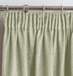 Enhanced Living Matrix Green 66 X 90 Inch (168X229Cm) Tape Top Thermal Noise Reducing Dim Out Curtains (Pair) - thumbnail 2