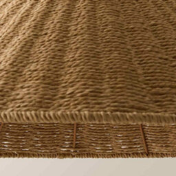 Valuelights Thelma Extra Large Wicker Conical Ceiling Pendant Shade And Bulb - thumbnail 5