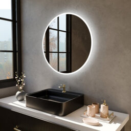 Harper & Harlow 600X600 Aquila Led Illuminated Round Bathroom Mirror - thumbnail 9