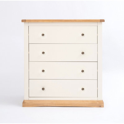 Cabinet Bits Trevi 4 Drawer Chest Of Drawers Brass Knob - image 1