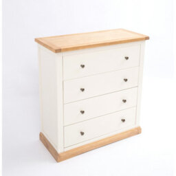 Cabinet Bits Trevi 4 Drawer Chest Of Drawers Brass Knob - thumbnail 3