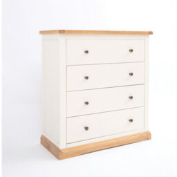 Cabinet Bits Trevi 4 Drawer Chest Of Drawers Brass Knob - thumbnail 2