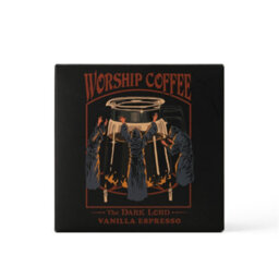 Steven Rhodes Worship Coffee Black Mug Candle With Vanilla Espresso Scent - thumbnail 4