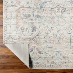 Livabliss Becki Owens Marlene Vintage Ivory Blue Traditional Boho Living Room Rug 157 X 213 Cm Easy Care, Non Shedding - thumbnail 3