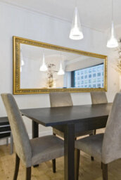 Mirroroutlet Langton Gold Shabby Chic Classical Design Full Length Leaner Mirror 160 X 73 Cm