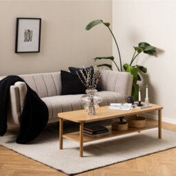 Furniture To Go Banbury 1 Shelf Coffee Table And Oak - thumbnail 3