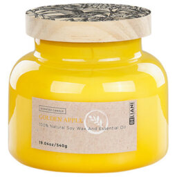 Beliani Scented Candle Delight Bliss Soy Wax Fruity Notes - thumbnail 1