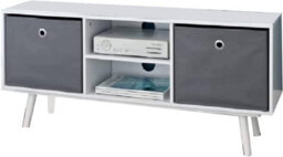 Spot On Dealz Tv Unit Wide 2 Shelves Tv Cabinets For Living Room Table Tv Stand Cabinet Wooden Media Units With Storage Cupboards Shelving Unit - thumbnail 5