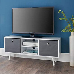 Spot On Dealz Tv Unit Wide 2 Shelves Tv Cabinets For Living Room Table Tv Stand Cabinet Wooden Media Units With Storage Cupboards Shelving Unit - thumbnail 7