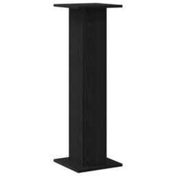 Walplus Speaker Stands 2 Pcs Black Oak 30 X 30 X 95 Cm Engineered Wood - thumbnail 5