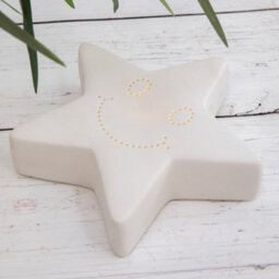 Annibells White Ceramic Star Night Light  (9167) - Set Of 2 Sizes - thumbnail 5