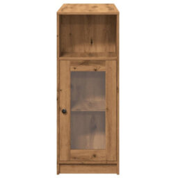 Berkfield Bar Table With Racks Artisan Oak 101X40X103.5 Cm Engineered Wood - thumbnail 6